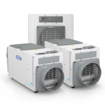 A selection of dehumidifiers are offered to suit homeowner and business owner indoor air quality needs